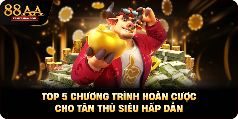 Top 5 Chương Trình Hoàn Cược Cho Tân Thủ Siêu Hấp Dẫn